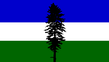 [The Doug flag of Republic of Cascadia]
